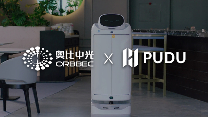 案例 | 普渡科技攜手奧比中光，讓數以萬(wàn)計的送餐機器人走向全球餐桌